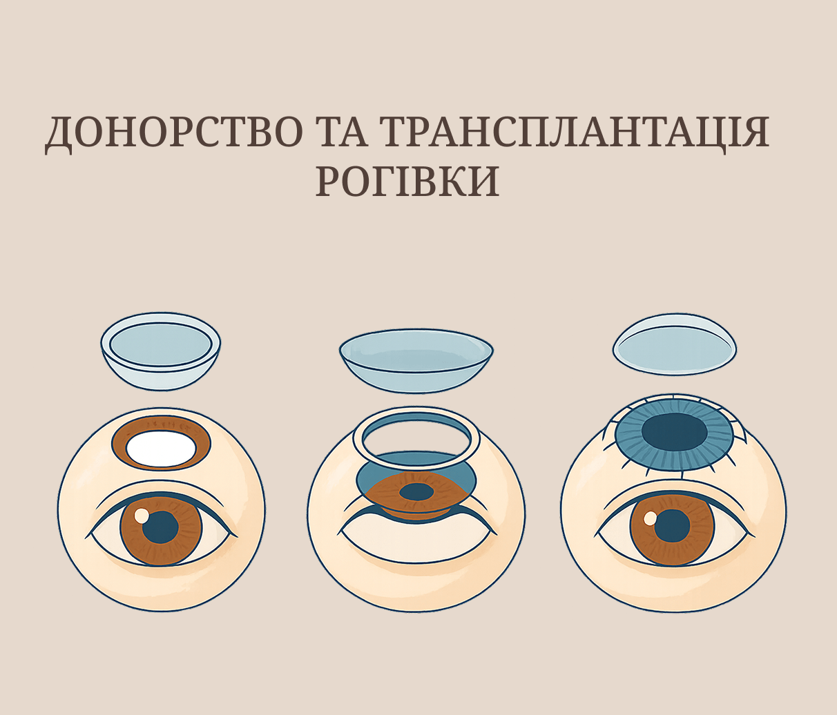 Донорство та трансплантація рогівки