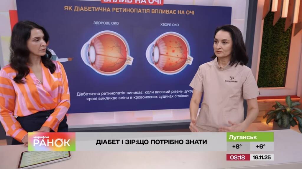 Діабет і зір: що потрібно знати