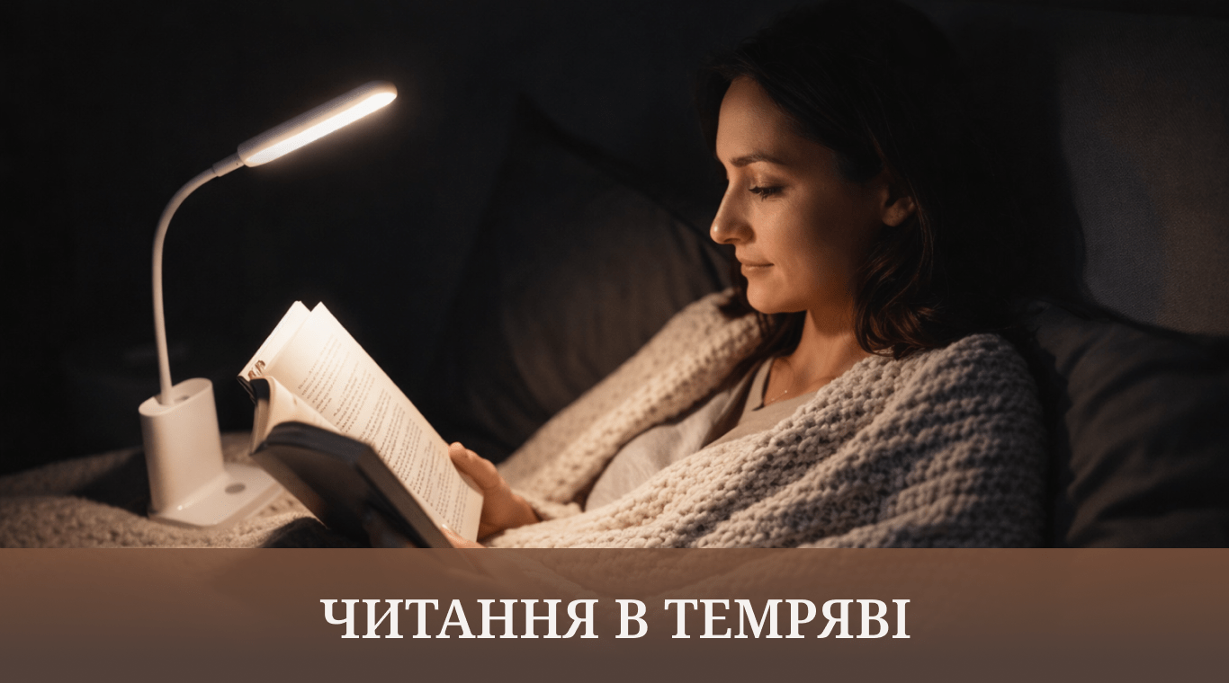 читання в темряві